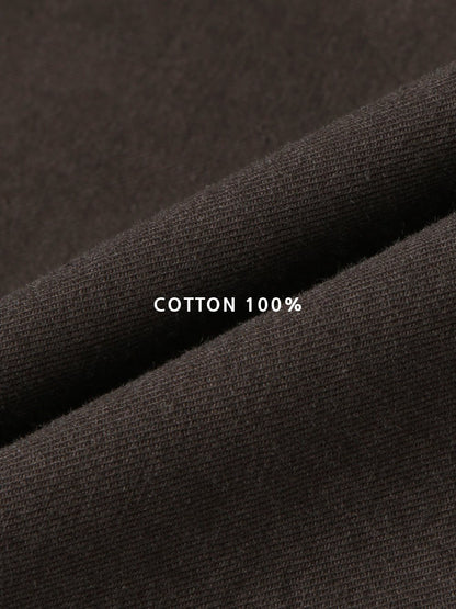 MAGNOLIA Stand Collar Cotton Harrington Jacket(BLACK,BROWN) 商品画像17/23