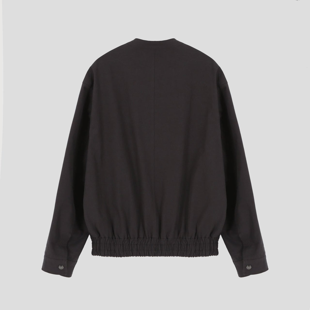 MAGNOLIA Stand Collar Cotton Zip Jacket(MINT,BLUE,CHARCOAL) 商品画像10/15