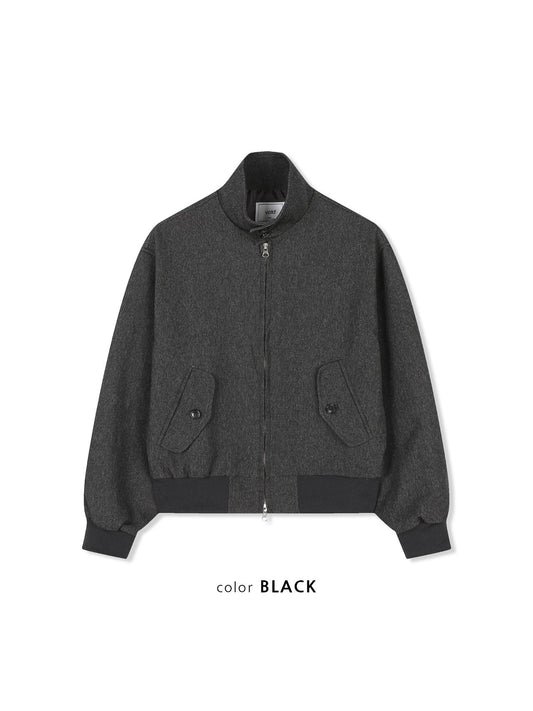 MAGNOLIA Tencel Harrington Blouson(GRAY,BLACK) 商品画像3/9