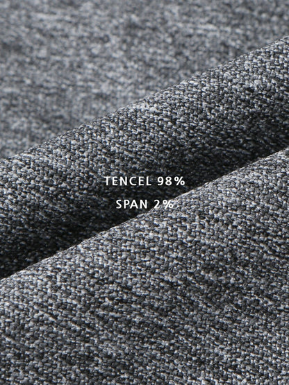 MAGNOLIA Tencel Harrington Blouson(GRAY,BLACK) 商品画像8/9
