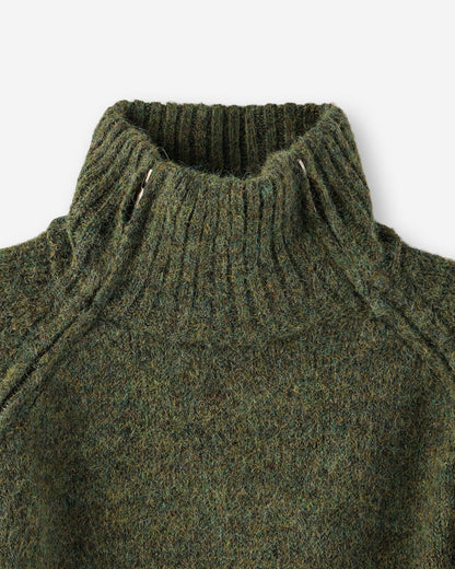 MAGNOLIA Terre de Ciel Zip Wool Knit(KHAKI,BROWN,BLACK) 商品画像3/7