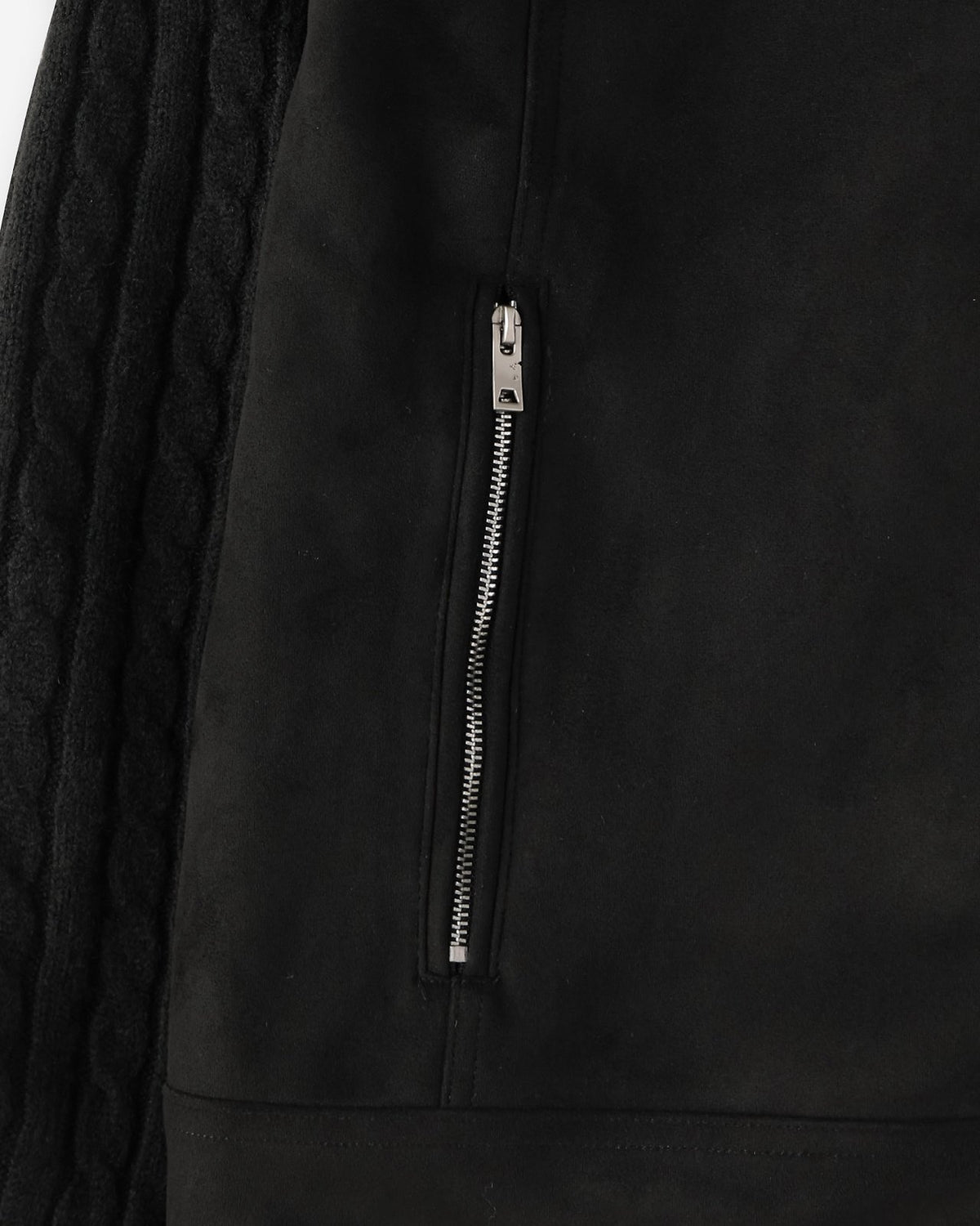 MAGNOLIA Torsade Suede Jacket(BEIGE,BLACK) 商品画像6/10