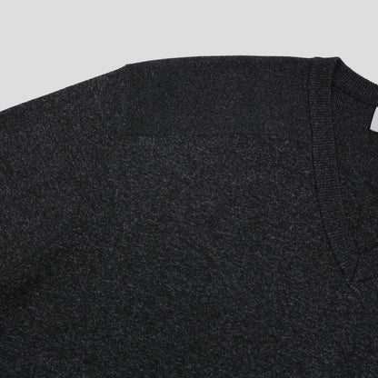 MAGNOLIA Trout Sewing V-Neck Knit(BROWN,NAVY,CHARCOAL,BLACK) 商品画像26/35