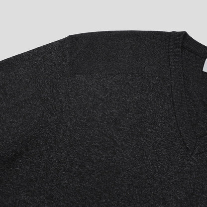 MAGNOLIA Trout Sewing V-Neck Knit(BROWN,NAVY,CHARCOAL,BLACK) 商品画像33/35
