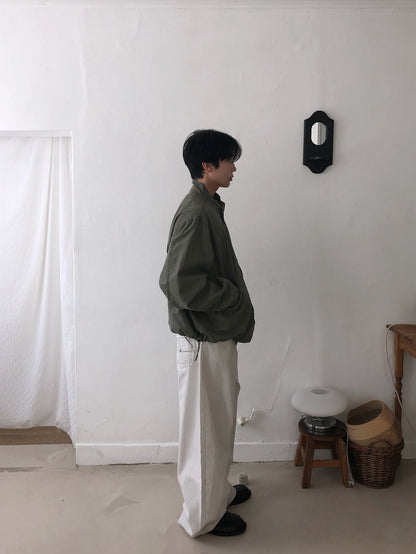 MAGNOLIA Turtleneck Field Jacket(BLACK, GRAY, KHAKI) 商品画像2/15