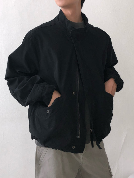 MAGNOLIA Turtleneck Field Jacket(BLACK,GRAY,KHAKI) 商品画像6/19
