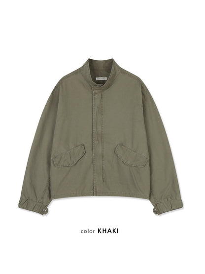 MAGNOLIA Turtleneck Field Jacket(BLACK, GRAY, KHAKI) 商品画像12/15
