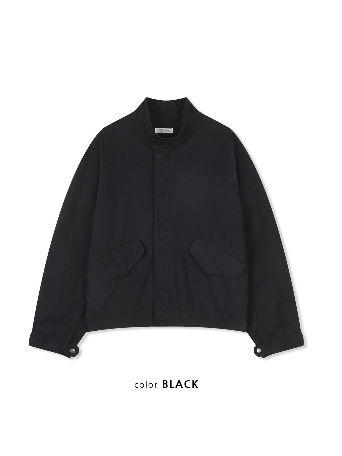 MAGNOLIA Turtleneck Field Jacket(BLACK, GRAY, KHAKI) 商品画像15/15