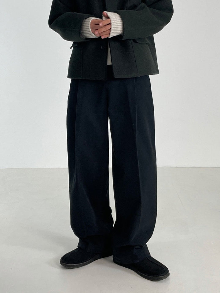 Twill Wide Pants