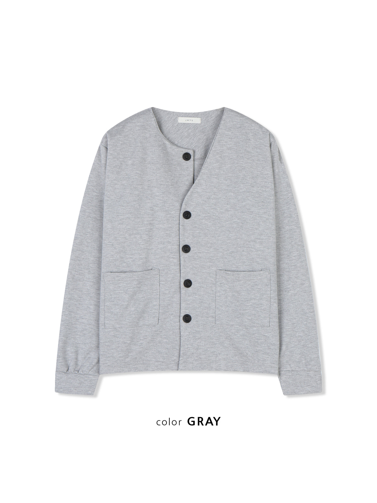 MAGNOLIA Unbalanced Button Cardigan(GRAY,RED,BLACK) 商品画像16/25