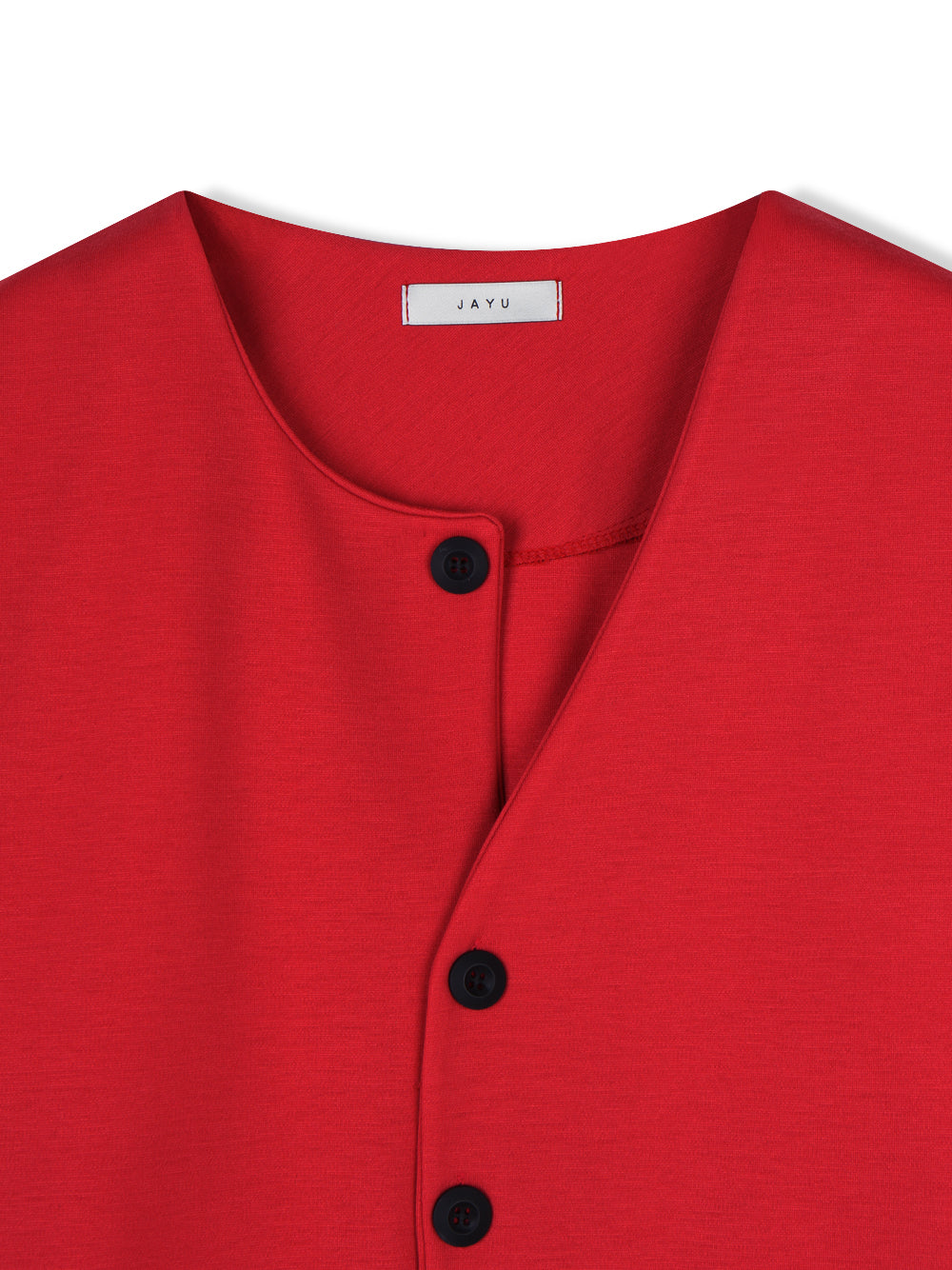 MAGNOLIA Unbalanced Button Cardigan(GRAY,RED,BLACK) 商品画像19/25
