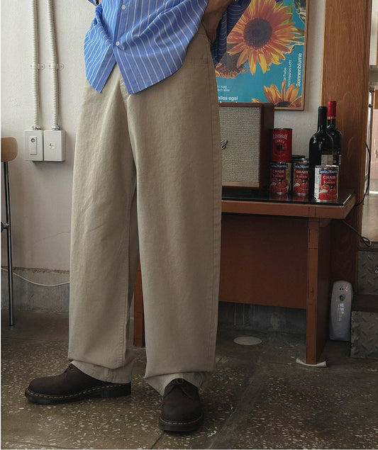 MAGNOLIA Uni Cotton Balloon Pants(WHITE,LIGHT BEIGE,Deep Beige,BROWN,CHARCOAL,BLACK) 商品画像1/19