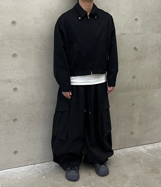 MAGNOLIA Urban Short Harrington Jacket(KHAKI,NAVY,BLACK) 商品画像2/3