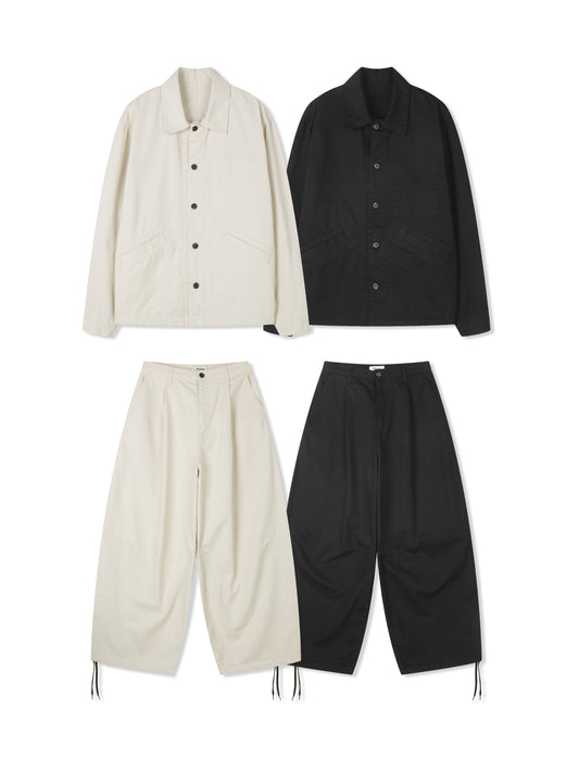 MAGNOLIA Utility Balloon Setup(IVORY,BLACK) 商品画像3/15