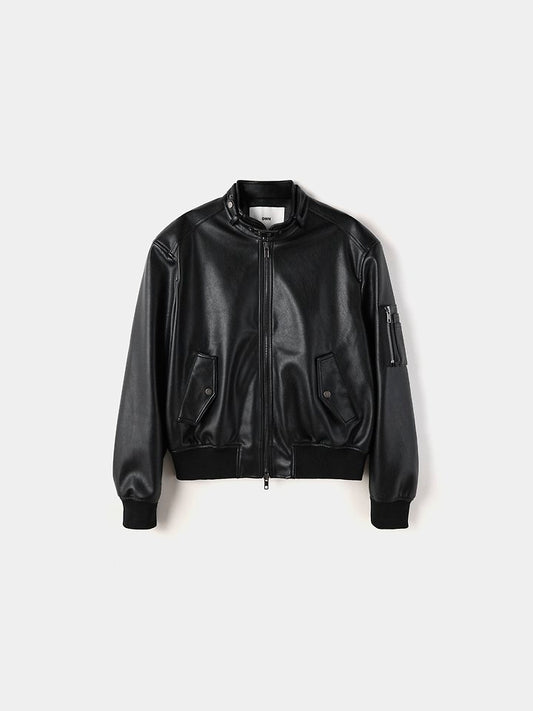 Vane Belt Leather Jacket 3