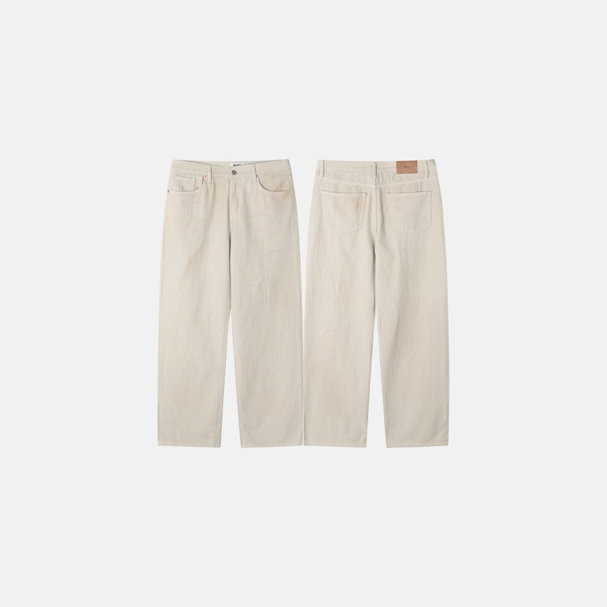 MAGNOLIA Vintage Oil Cotton Pants(IVORY) 商品画像11/11