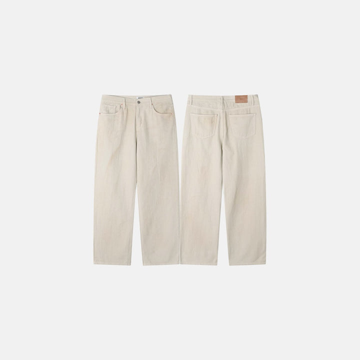 Vintage Oil Cotton Pants