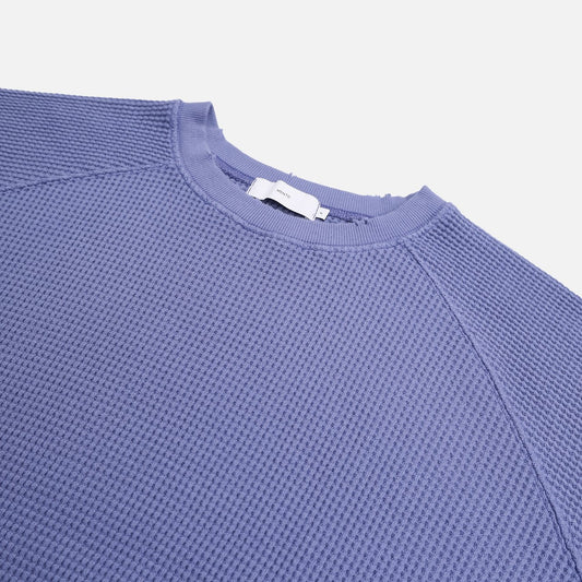 MAGNOLIA Vintage Waffle Sweatshirt(RED,PURPLE,CHARCOAL) 商品画像2/12