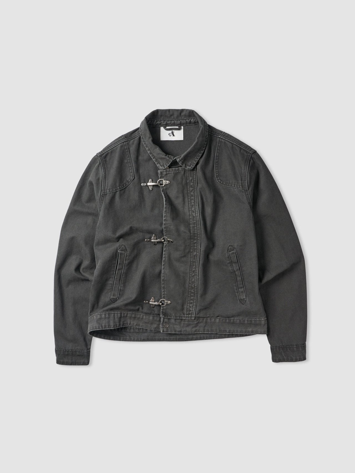 MAGNOLIA Washed Metal Hook Jacket(BROWN,CHARCOAL) 商品画像3/10