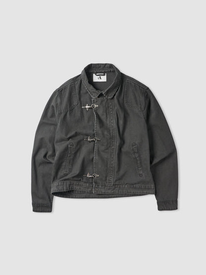 MAGNOLIA Washed Metal Hook Jacket(BROWN,CHARCOAL) 商品画像3/10