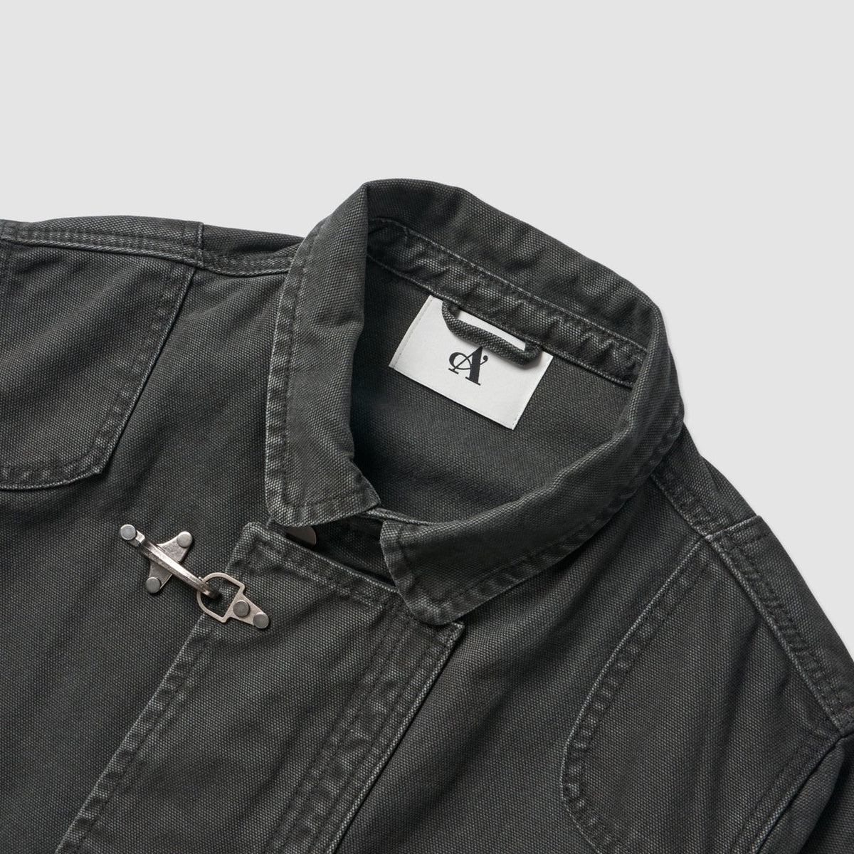 MAGNOLIA Washed Metal Hook Jacket(BROWN,CHARCOAL) 商品画像4/10