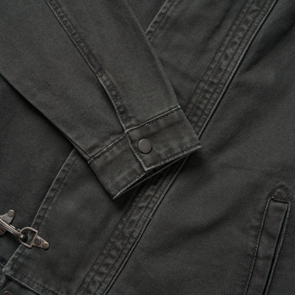 MAGNOLIA Washed Metal Hook Jacket(BROWN,CHARCOAL) 商品画像7/10