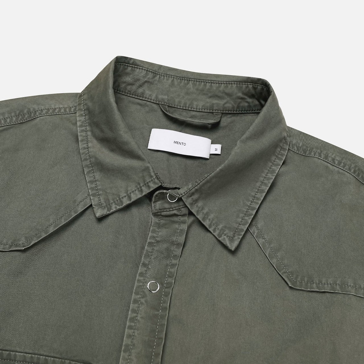 MAGNOLIA Wasted Washed Western Shirt(BEIGE, KHAKI, BLACK) 商品画像2/14