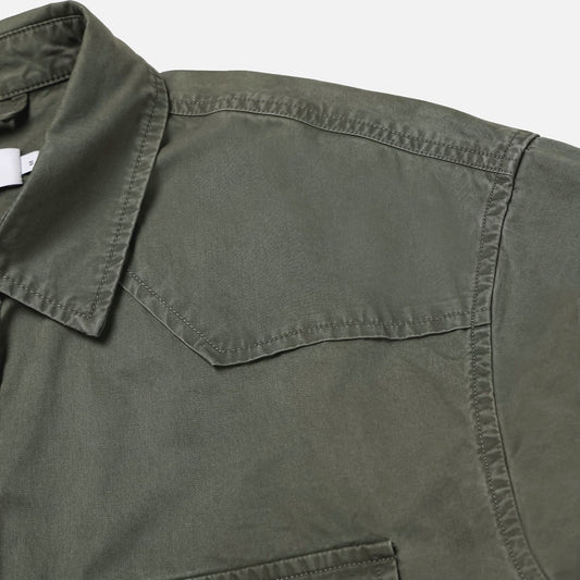 MAGNOLIA Wasted Washed Western Shirt(BEIGE, KHAKI, BLACK) 商品画像4/14