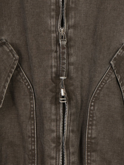 MAGNOLIA Welling Flight Jacket(BLACK, BROWN) 商品画像14/15