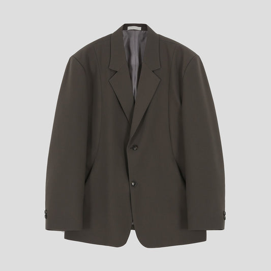 MAGNOLIA Wide Tailored Jacket(BLACK,MOCHA,GRAYISH BLUE) 商品画像3/14