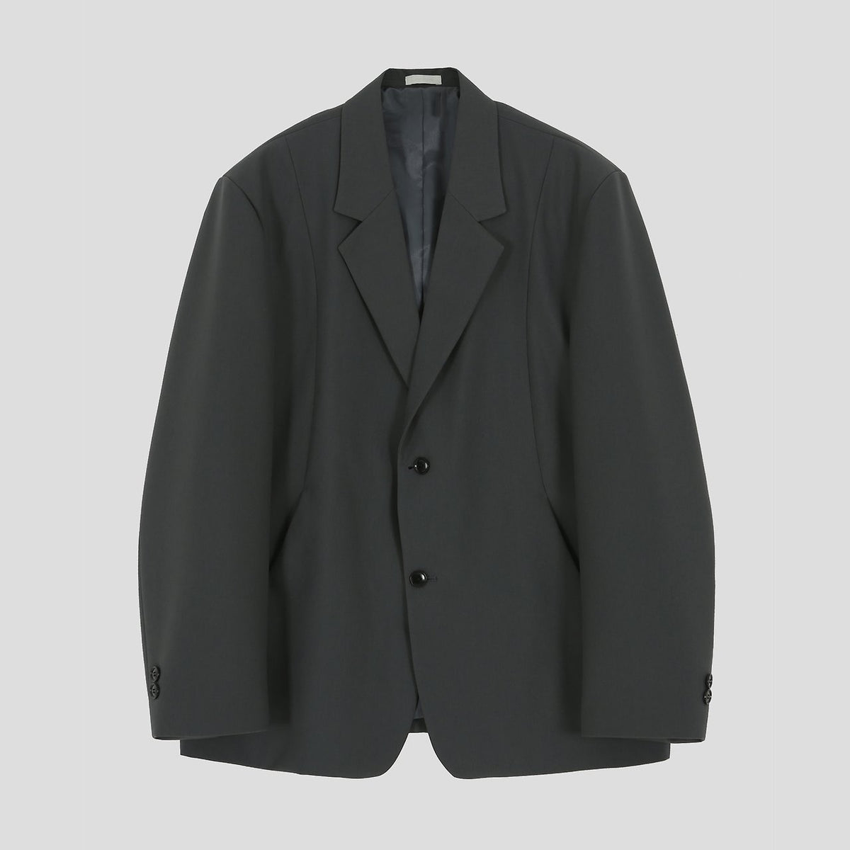 MAGNOLIA Wide Tailored Jacket(BLACK,MOCHA,GRAYISH BLUE) 商品画像5/14