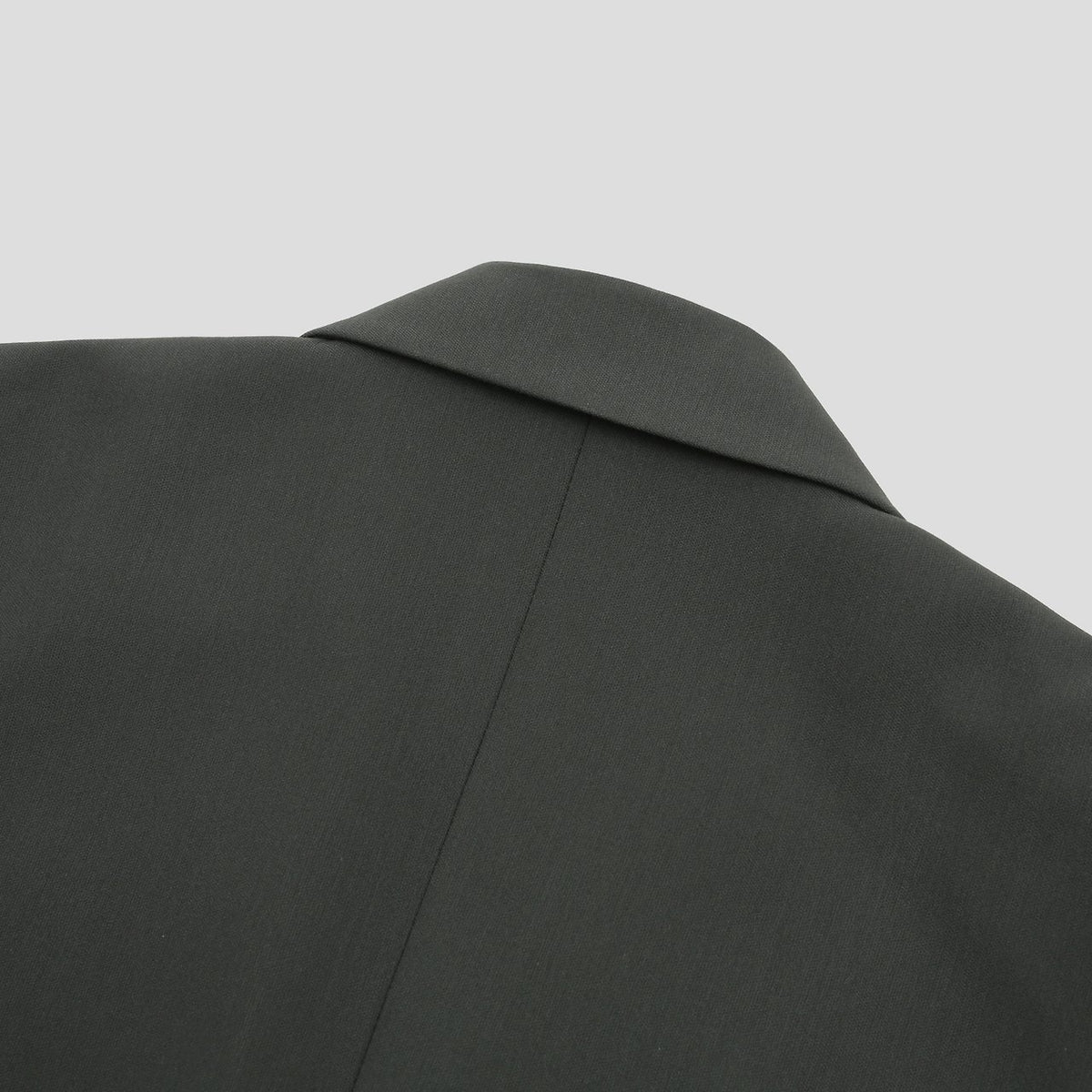 MAGNOLIA Wide Tailored Jacket(BLACK,MOCHA,GRAYISH BLUE) 商品画像12/14