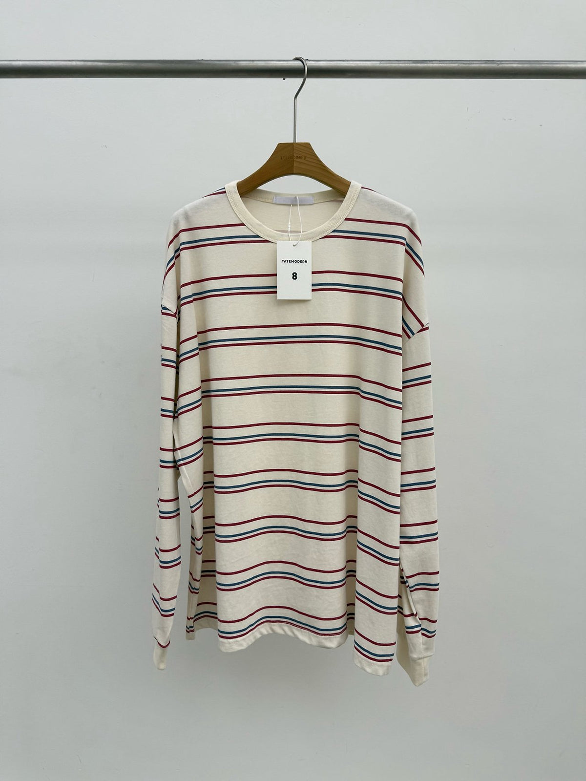 MAGNOLIA Windsor Stone Stripe Tee(IVORY,NAVY,CHARCOAL,BLACK) 商品画像2/12