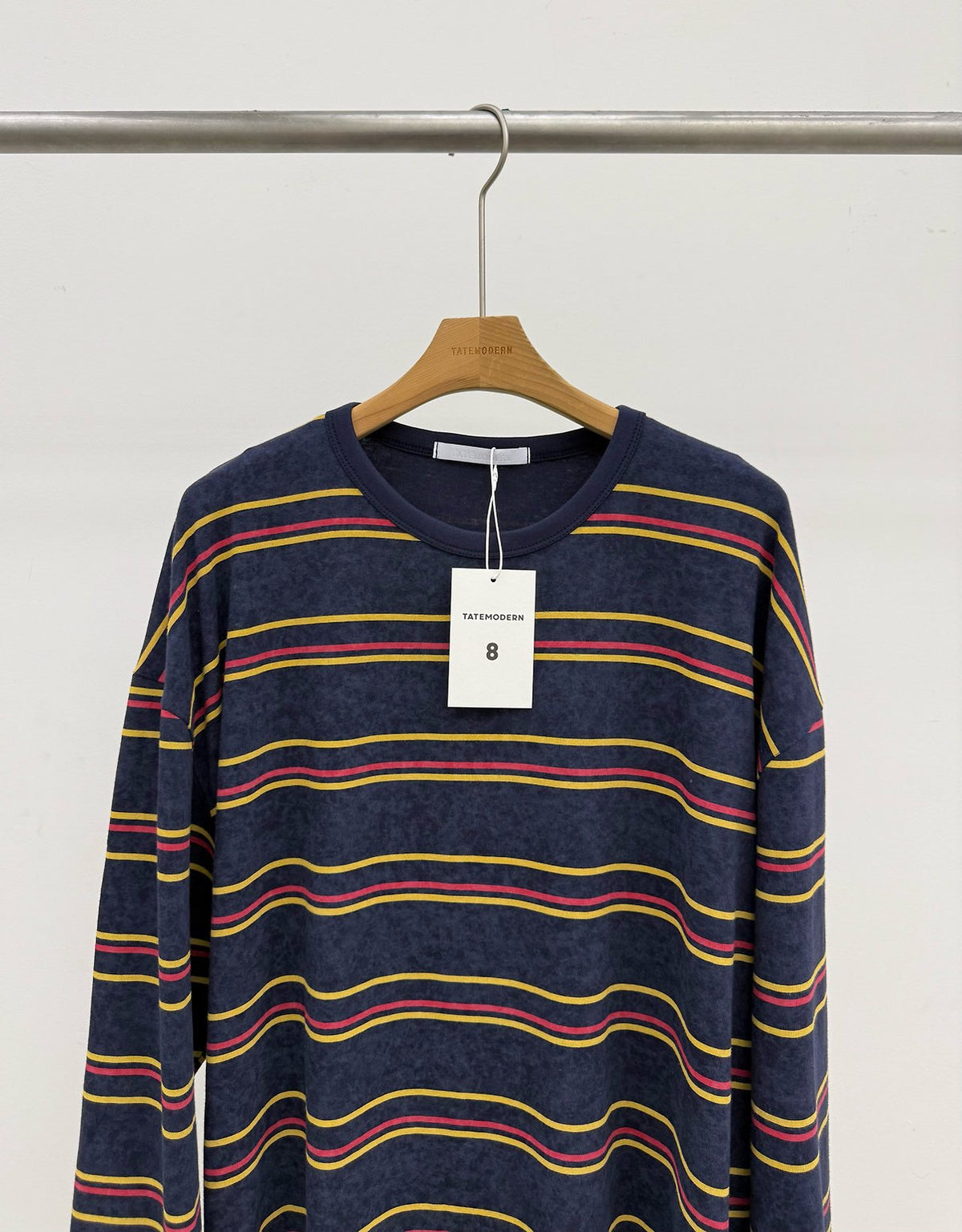MAGNOLIA Windsor Stone Stripe Tee(IVORY,NAVY,CHARCOAL,BLACK) 商品画像6/12