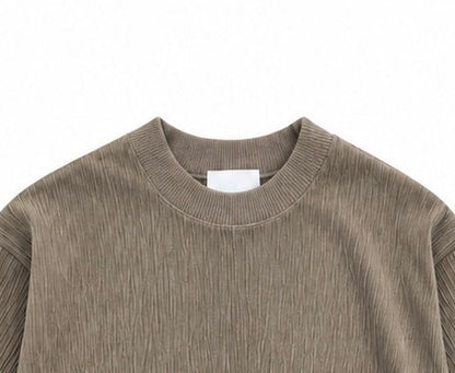 MAGNOLIA Wood Rib Crop Long Sleeve Tee(IVORY,BEIGE,BLACK) 商品画像6/9