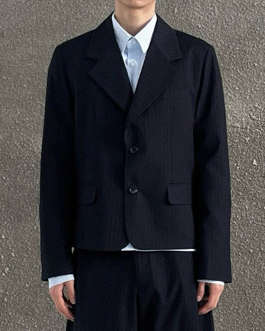 MAGNOLIA Zegna Cropped Setup(NAVY,CHARCOAL) 商品画像5/18