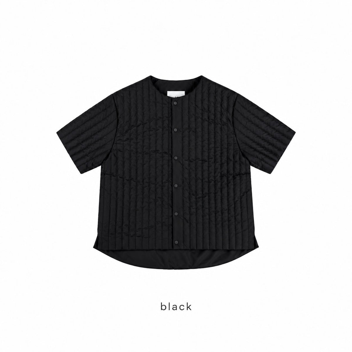 Quilted Short Sleeve Padded Jacket