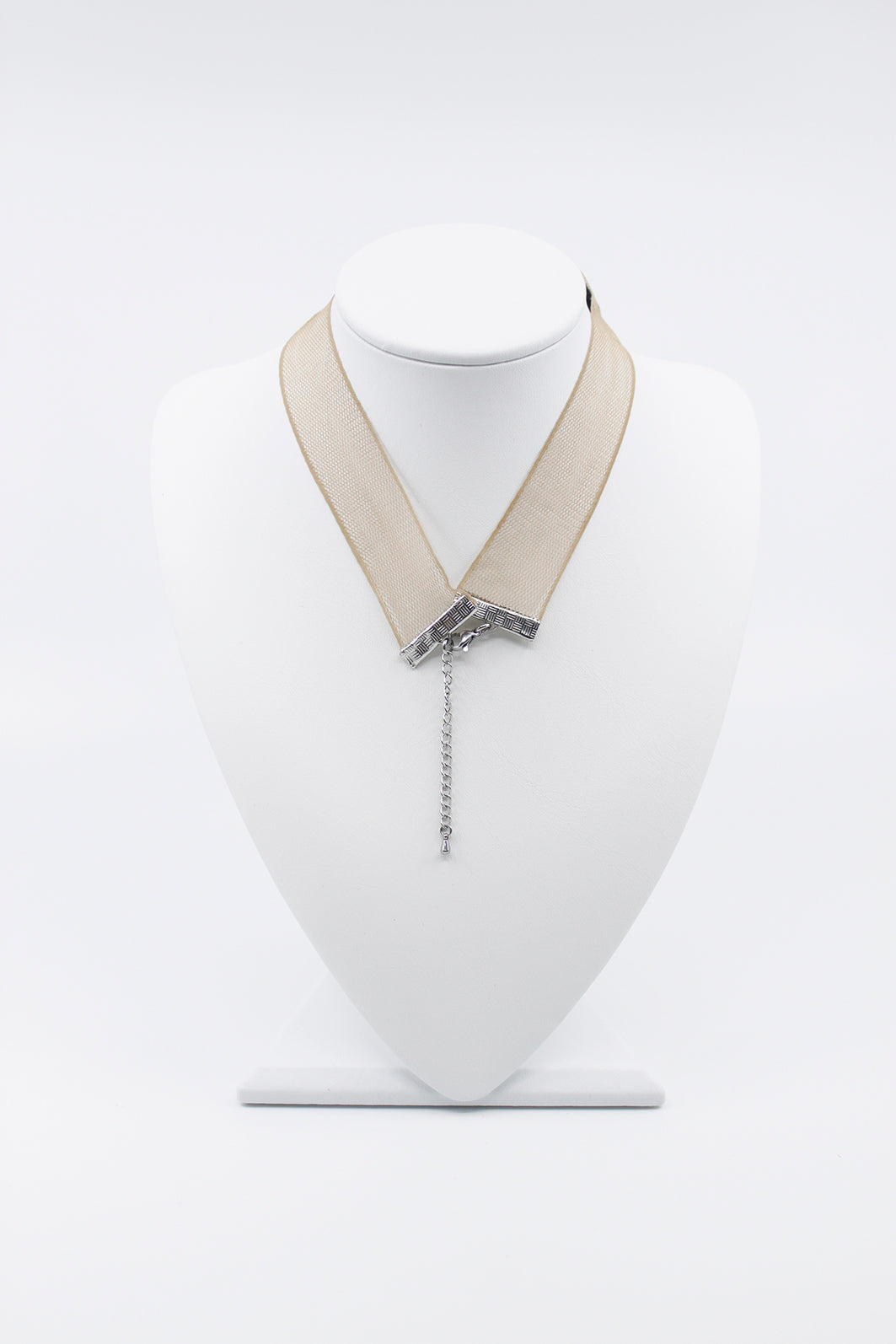 MIAE シルバーローズ ネックレス デコルテ｜シンプル おしゃれ 韓国 アクセサリー レディース