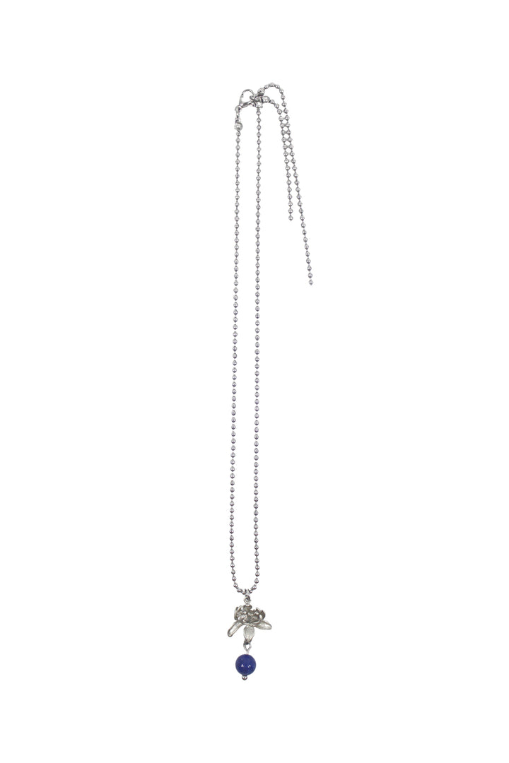 [MIAE] Hongyeon Suryeonok Necklace (2-way) (Black/Blue)