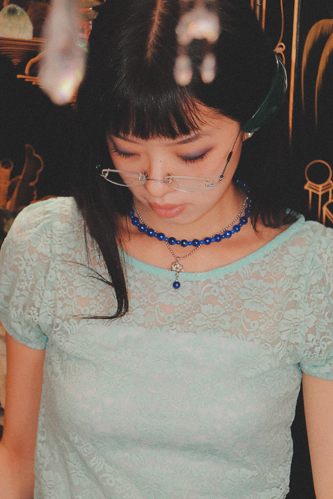 MIAE 紅煙 スリョノク 2色展開｜きれいめ 韓国ファッション レディース