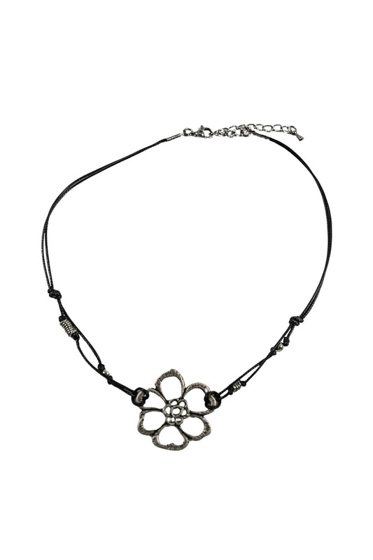 MIAE レザーストラップ チョーカー 詳細｜韓国ブランド レディース アクセサリー