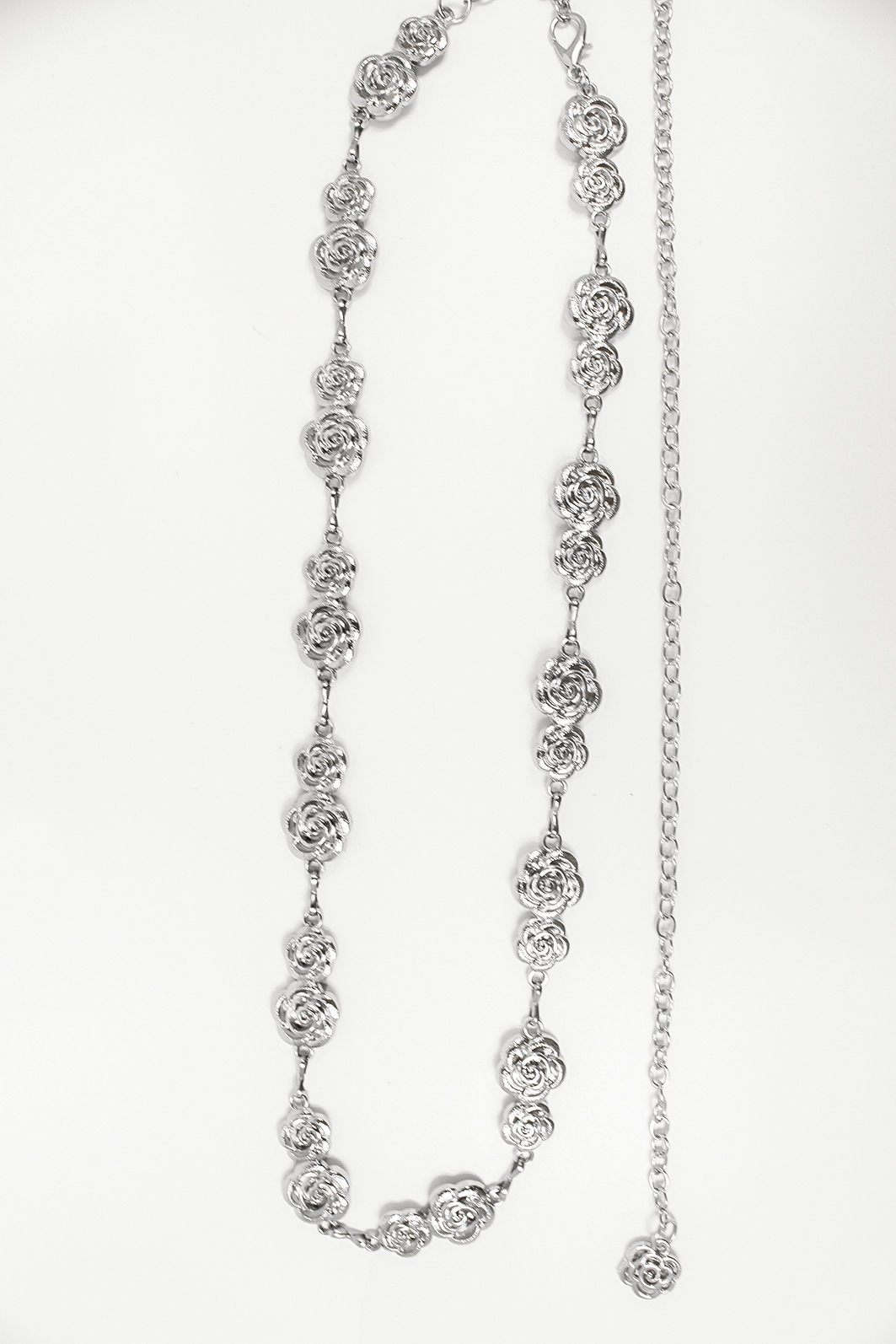 MIAE ローズチェーンベルト パンツコーデ｜シンプル おしゃれ 韓国 アクセサリー レディース