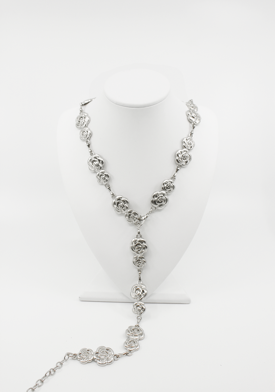 MIAE ローズ チェーンベルト 着用｜韓国ミニマルファッション アクセサリー レディース