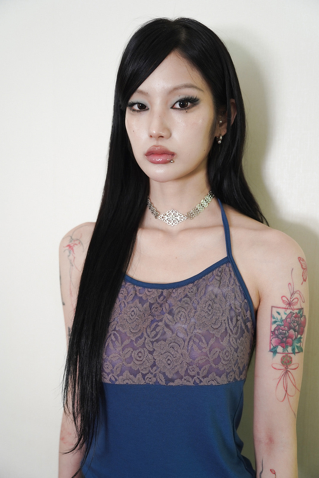 MIAE ミーアイ 雲花 チョーカー シンプルスタイル｜韓国ファッション レディース 通販 20代 30代