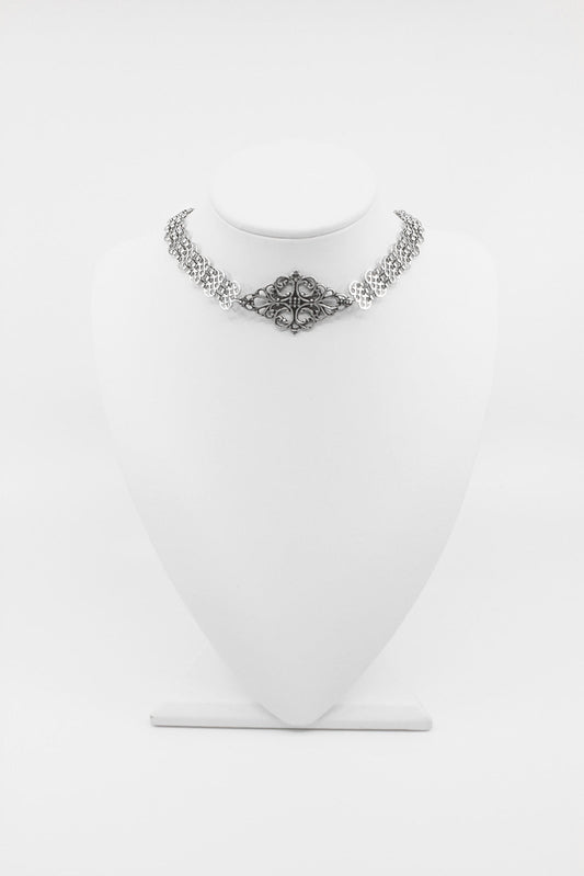 MIAE 雲花 チョーカー レイヤード｜韓国デザイナーズブランド アクセサリー