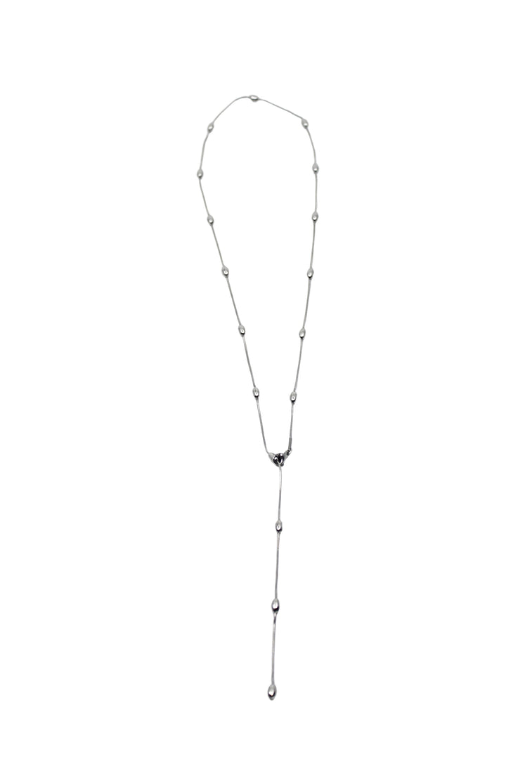 【MIAE ミエ】美愛桃源 silver ball chain necklace (2-length)