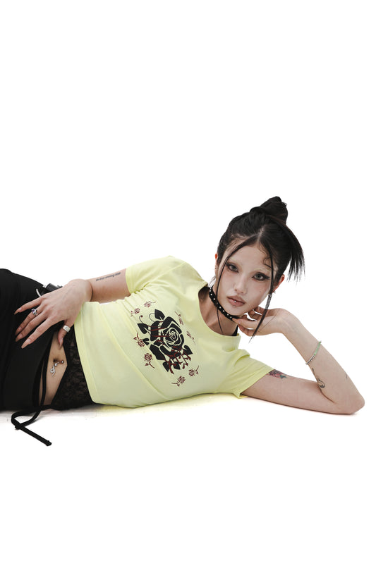 ミーアイ T ロゴプリント詳細 | 韓国ファッション レディース 通販