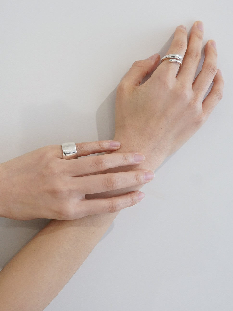 [pinekim] Band Ring (Silver)