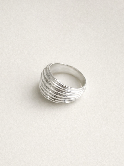 【pinekim パインキム】Multi carved archi Ring