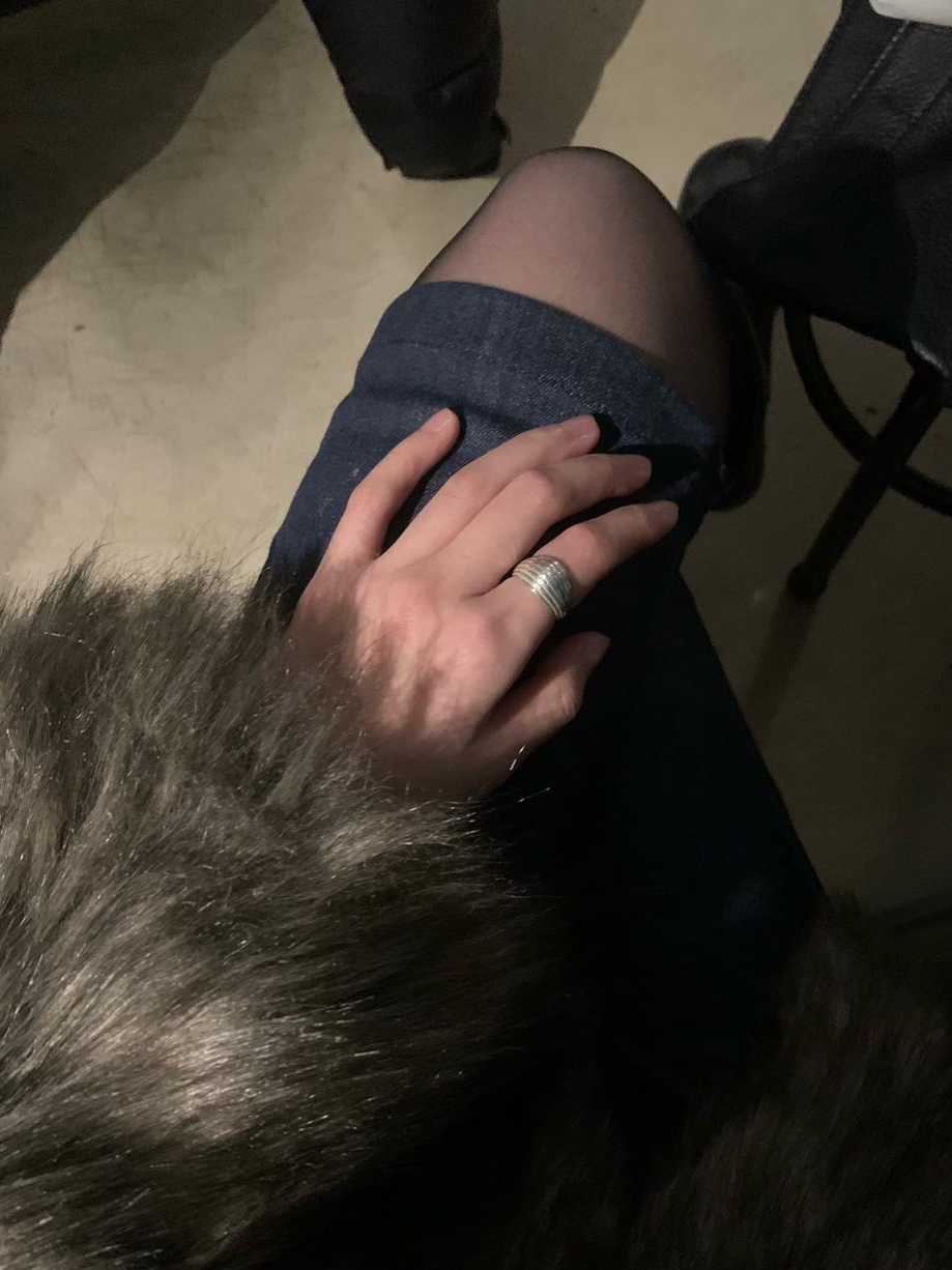 韓国アクセサリー レディース pinekim 彫り デザイン リング